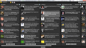 A portion of my Tweetdeck columns