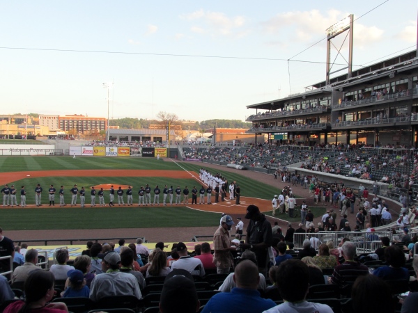 Regions Field Opening Night